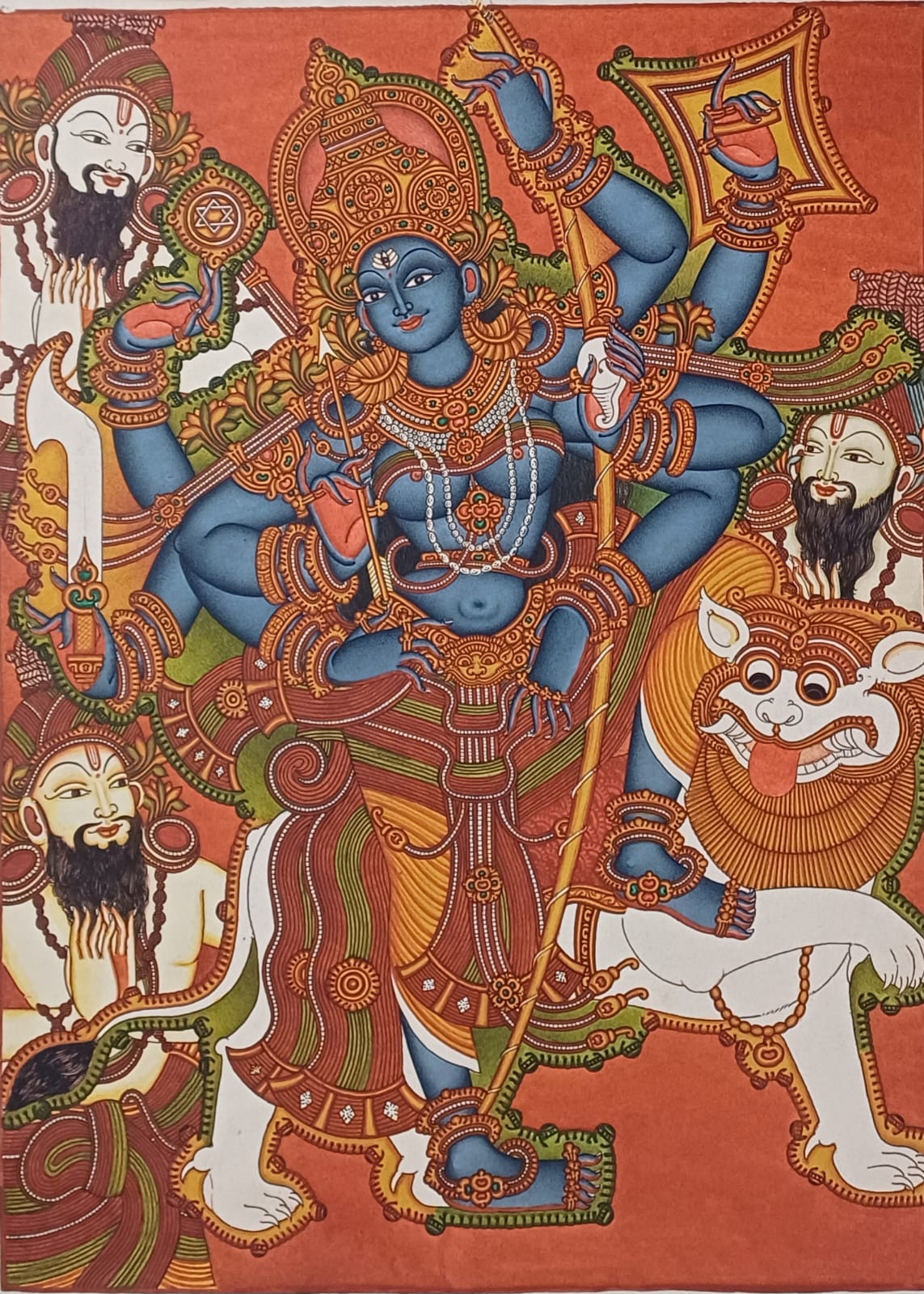 Kerala mural media